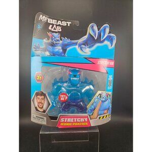 MrBeast Lab Stretchy Hero Iconic Panther 5+ Kids Toy  Goo Jit Zu Figure